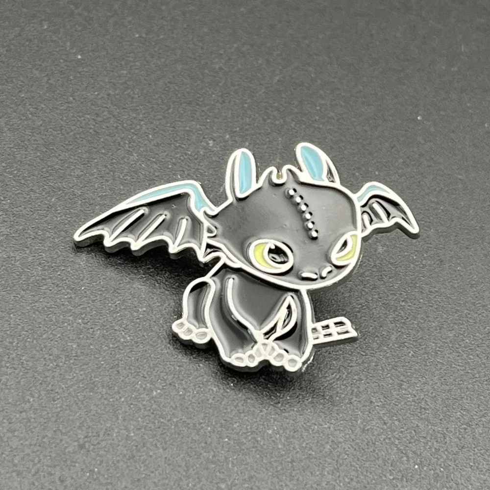 Baby Toothless How To Train‎ Your Dragon Cute Lapel Hat Pin